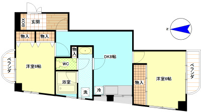 ルナ茅ヶ崎 間取り