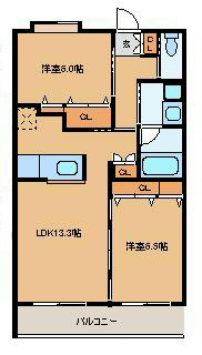 エクセレント室田 間取り