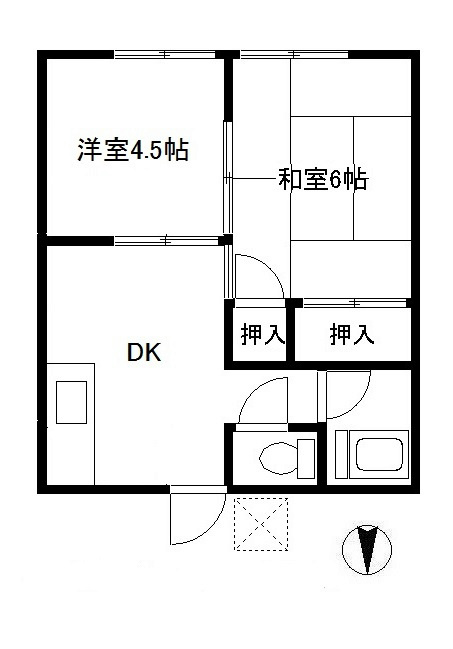 川延荘 間取り