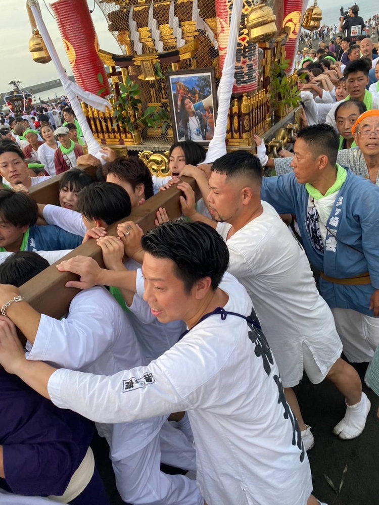 海岸に到着、お疲れ様です!