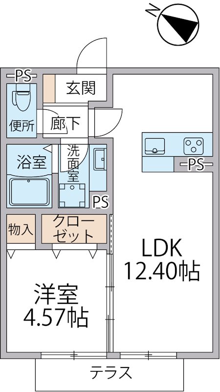 Luana Court C 間取り